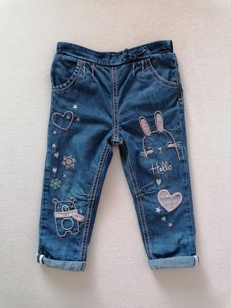 Podšité rifle s výšivkami, f&f,86