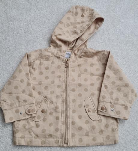 Parka s bodkami, zara,98