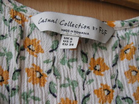 Letné šaty, 158 alebo veľkosť 34, xs, f&f,xs