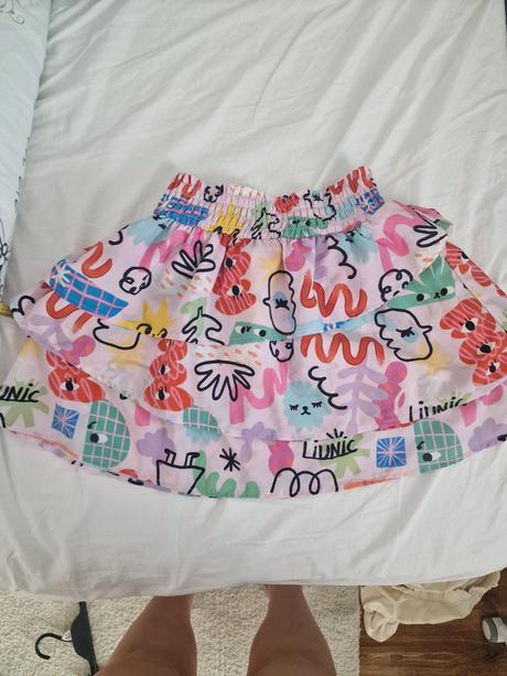 Sukňa volánová, h&m,134