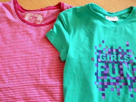 Ružové pásikované tričko - super stav, george,128