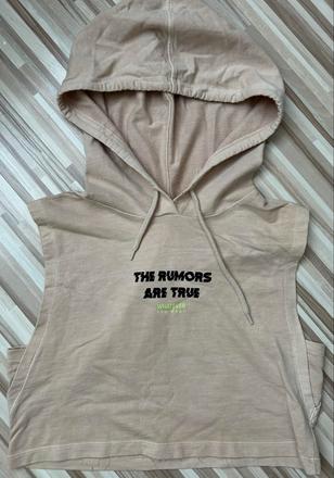 Mikina bez rukávov, bershka,s