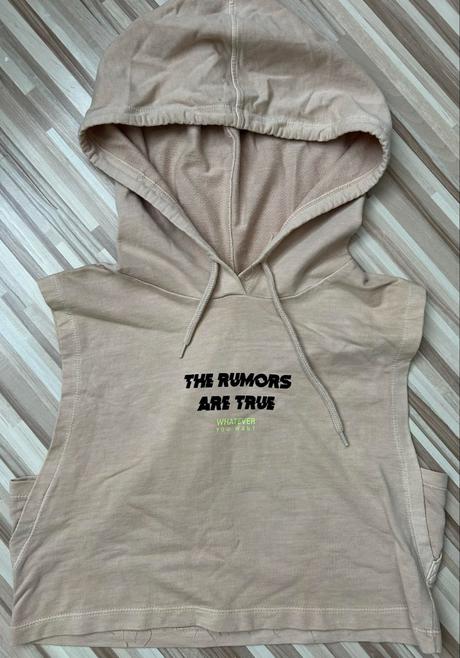 Mikina bez rukávov, bershka,s