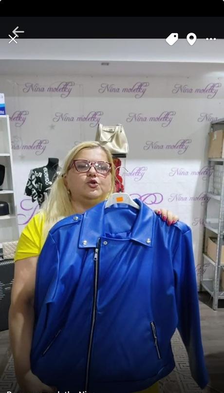 Koženková bundička, 46