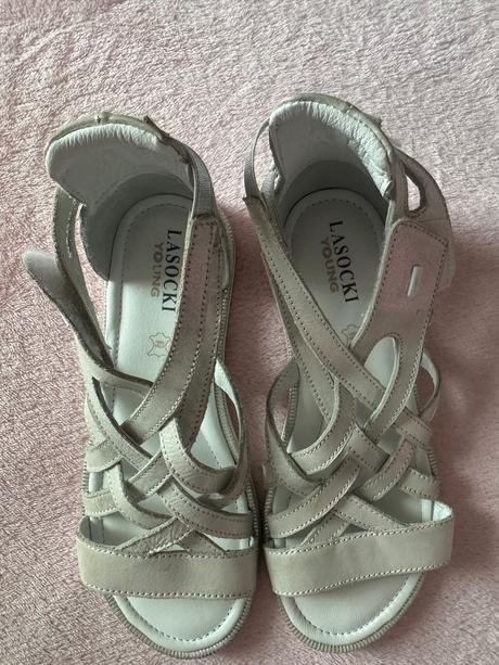 Sandále kožené lasocki, lasocki,33