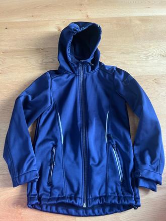 Detska softshelova vetrovka, crivit,134