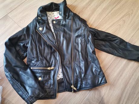 Kožená bunda, h&m,128