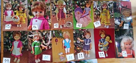 Retro pohladnice hamiro babiky 45ks,