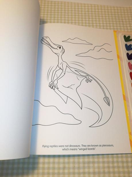 Dinosaurs prehistoric pals poster paint nau21, 