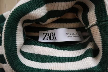 Úpletové tričko zara, zara,s