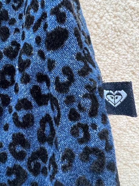 Roxy riflové mini šaty, roxy,xs