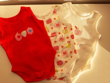 3pack body bez rukávov, f&f,62