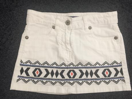 Riflova sukna s vysivkou, original marines,104