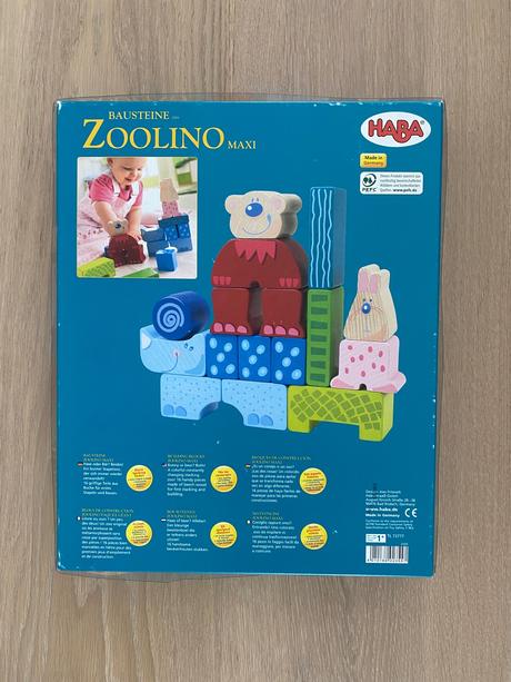 Drevená skladačka zoolino, 