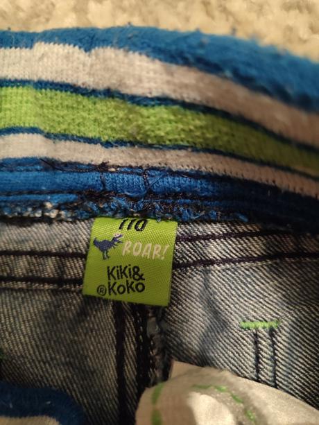 Chlapčenské rifle džínsy 110, kiki&koko,110