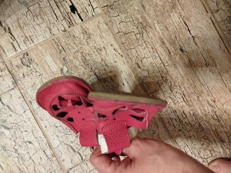 Barefoot sandálky v super stave, baby bare shoes,25