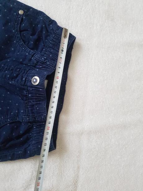 Zateplené menčestrové nohavice, č. 116, topolino,116