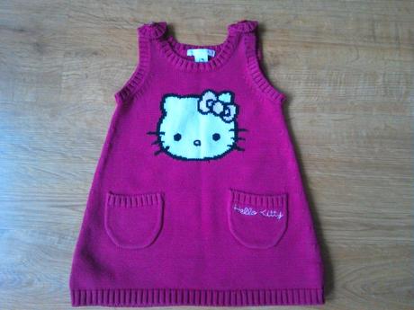 Šaty hello kitty, h&m,68