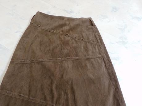 Semišová sukňa, xs