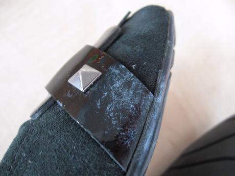 Čierne  zamatové baleríny, 37, 37