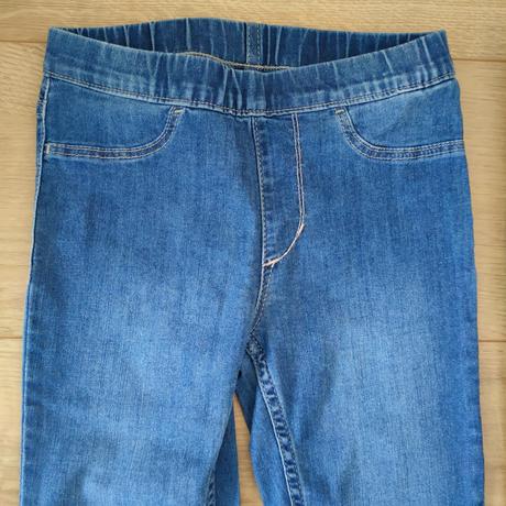 Riflové legíny h&m, mäkkučké, 2kusy, veľ.116, h&m,116