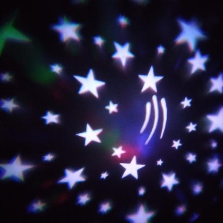 Projektor nočnej oblohy jednorožec,