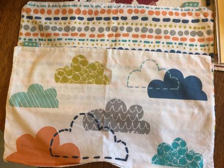 2 x potah na vankus 28x47 (nepouzite), šírka (cm): 30,dĺžka (cm): 50