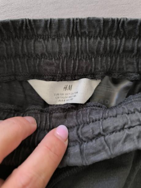 Cargo teplákové nohavice, h&m,128