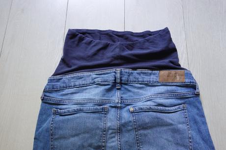 Tehotenské rifle h&m mama girlfriend fit, h&m,m