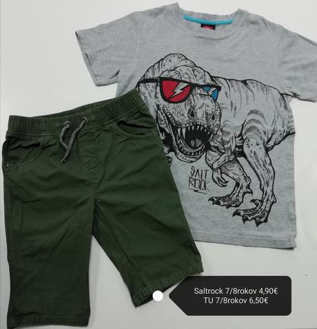 Tričko s dinosaurom, 128