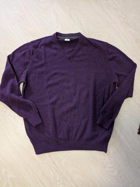 Pánsky vlnený sveter, l