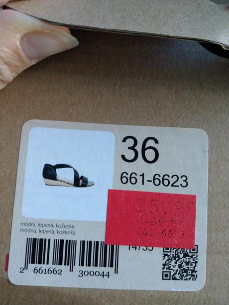 Sandále, baťa,36