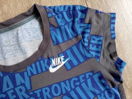 Sivomodré tričko nike, nike,xs