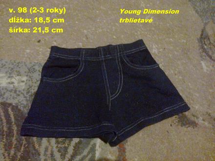 Kraťasky, young dimension,98