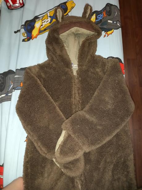 Teplucky overal -macko  86/92, lupilu,92