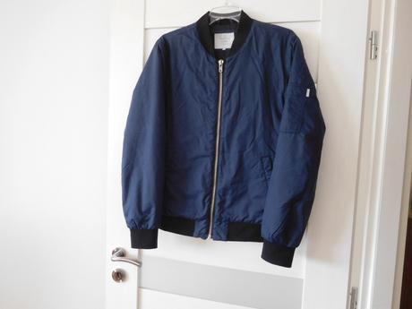 Jack jones s, modrá bunda dámska oversize, s