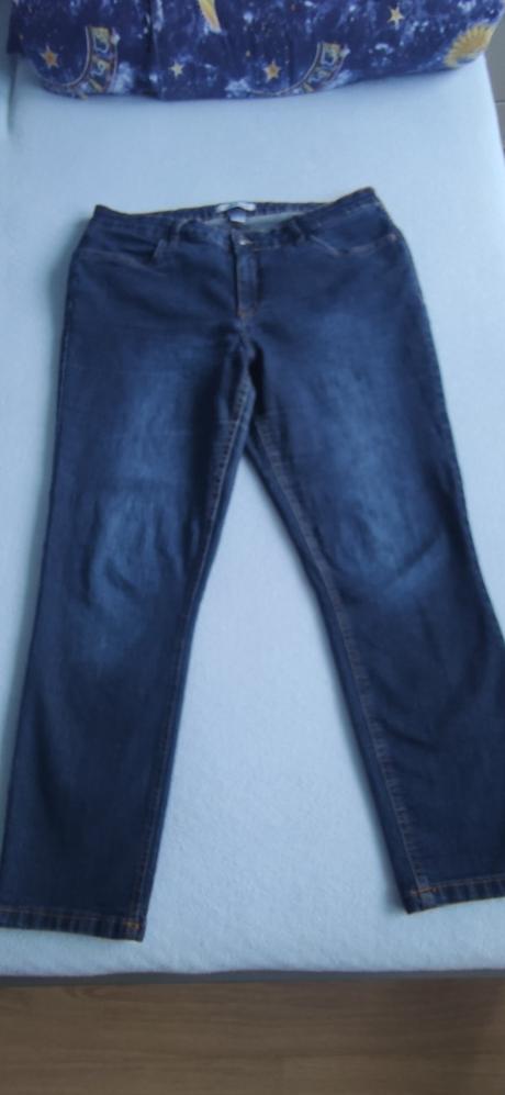 Dámske elastické rifle, veľ. 44, bonprix,44