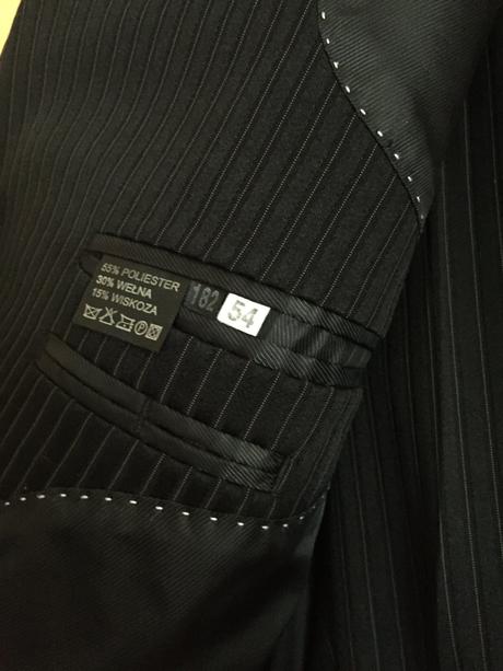 Pánsky oblek-54 čierny, 54