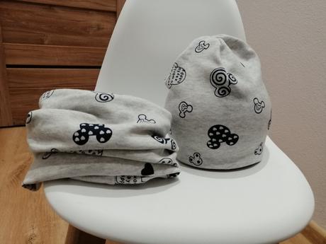 Set čiapka a nákrčnik 0-6rokov, 68 - 116