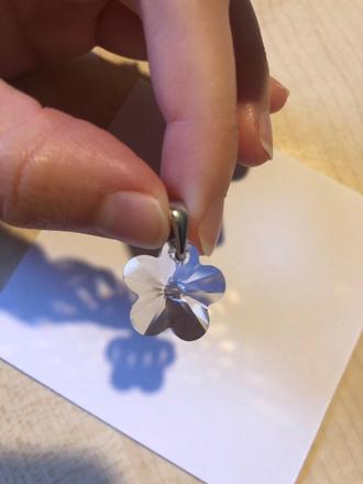 Swarovski prívesok kvet, swarovski