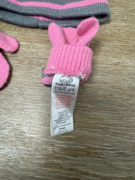 Set čiapka a rukavice hello kitty, hello kitty,80