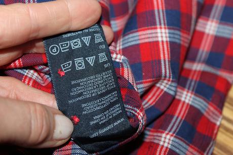 Dámska károvaná košeľa tommy hilfiger v. 36, tommy hilfiger,36