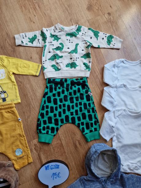 Mix oblečenia 62/68, 50–62