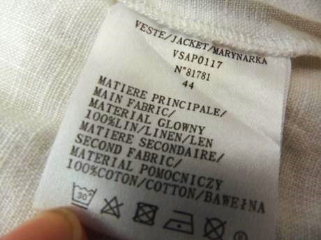 Luxusná ľanová košeľa, 44