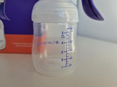 Lansinoh dvojfázová manuálna odsávačka mlieka,
