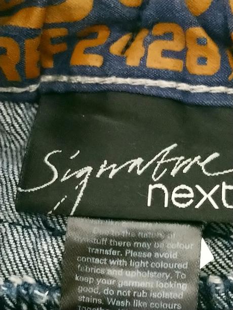 Detské tmavo modré rifle, next, 9-12 m, 80 cm, next,80