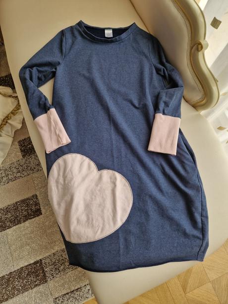 Teplakove šaty mama a dcera- m/110, 110