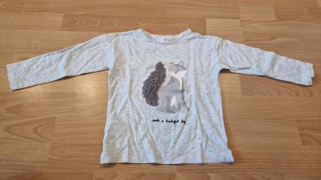 Tričko líška, mango,104