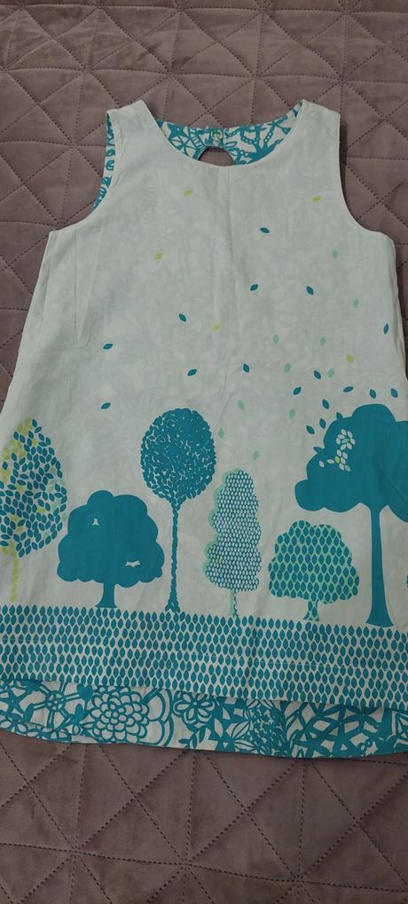 Vertbaudet šaty 2 v 1, vertbaudet,116