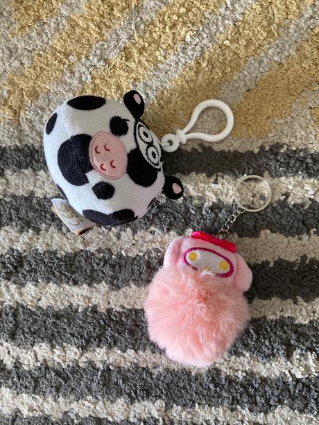 Plyšové prívesky,